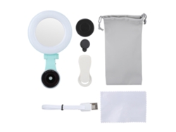 Funipica F 510: Lámpara de relleno de belleza 3 en 1 con espejo. EOOCOO (Marca registrada autorizada)