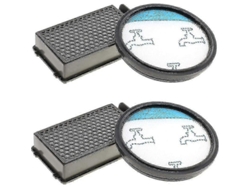 Juego de 2 filtros HEPA para aspiradoras ciclónicas Rowenta (Ro3731ea, Ro3724ea, etc.)
