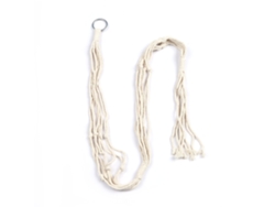 Macetero doble de macramé para uso interior y exterior, 120 cm