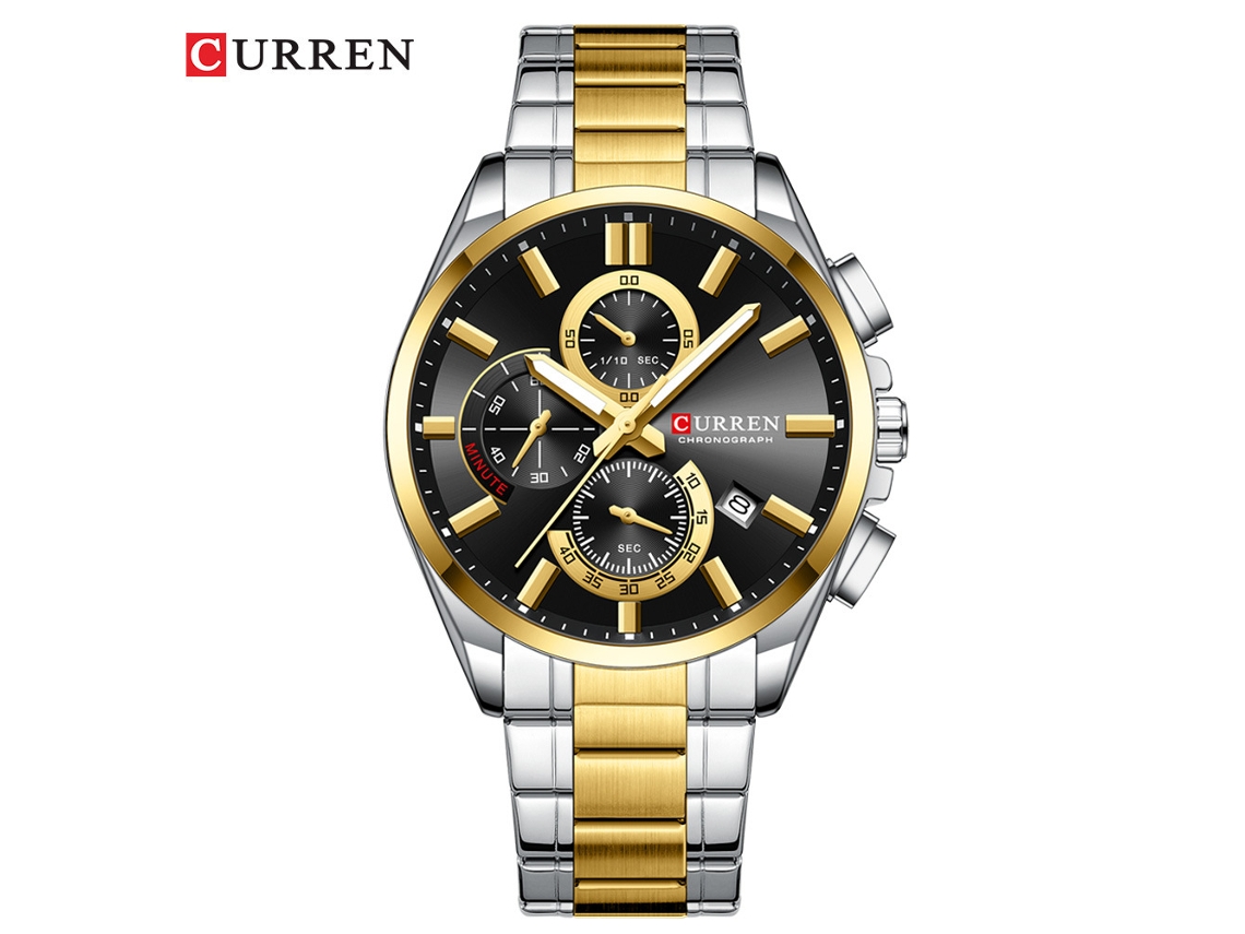 (estilo 4) Reloj Multifuncional Impermeable De Seis Manecillas Para Hombre Con Esfera Grande.