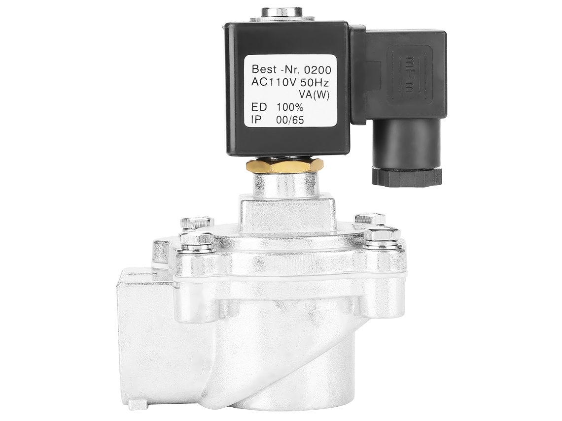 Válvula Solenoide De Impulsos De Ángulo Derecho Dmf-z-25 Ca 110v Resistente A La Corrosión