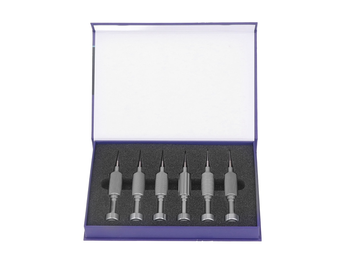 Kit De Parafusadeiras Magnéticas Para Celular 6 Peças Resistente Ao Desgaste T2 0.6 0.8 1.2 1.5 2.5
