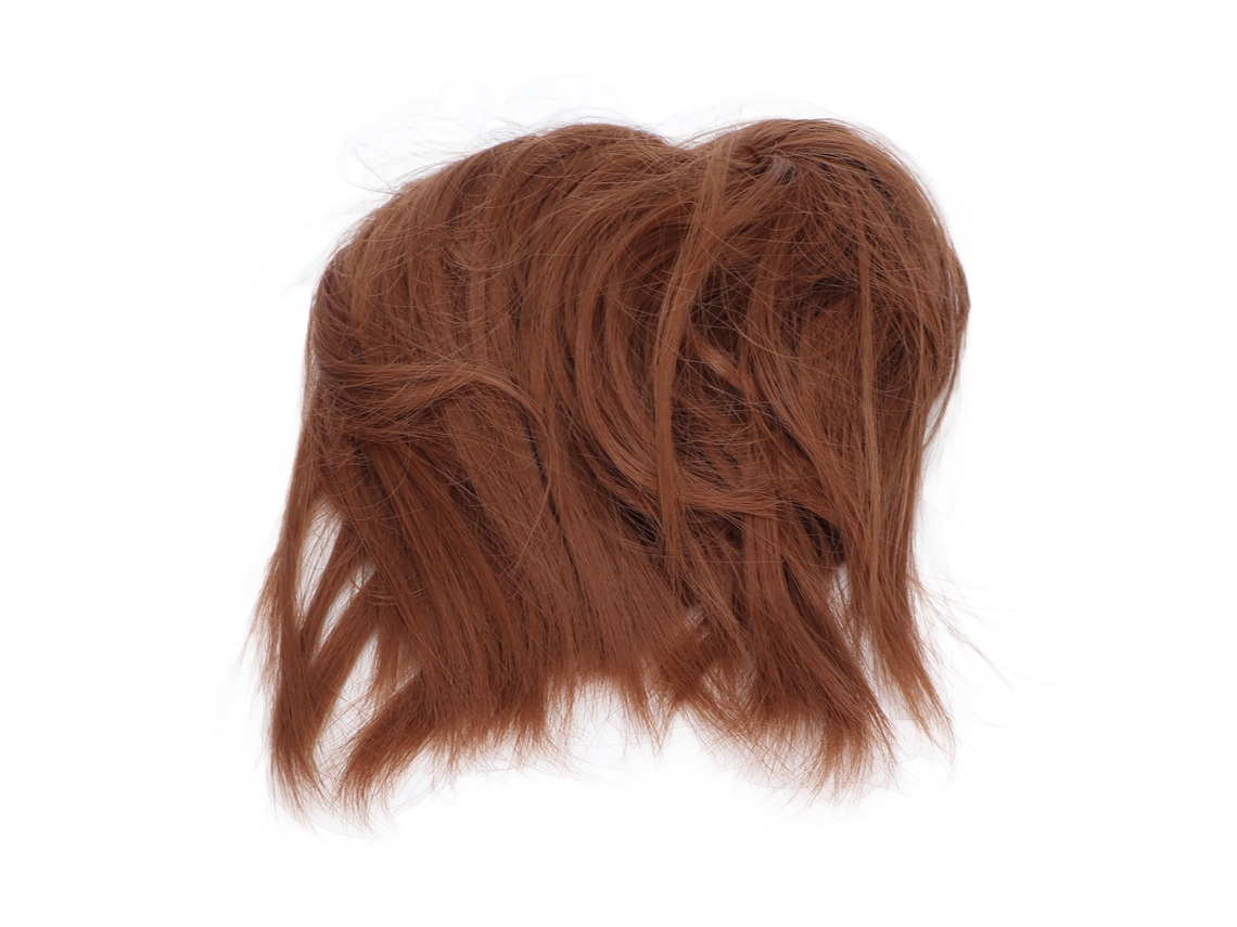 2026 extensão de Cabelo para Coque Alto com Rabo de Cavalo Ondulado e Desordenado