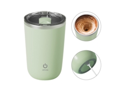 Taza Autoagitadora Recargable De 350 Ml De Acero Inoxidable 304 Con Tapa Ipx6 Para Café, Té Y Leche.