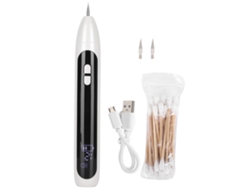 Máquina Eliminadora De Pecas 12 Velocidades Pluma Para Quitar Lunares Manchas Oscuras Verrugas Rostro (blanco)