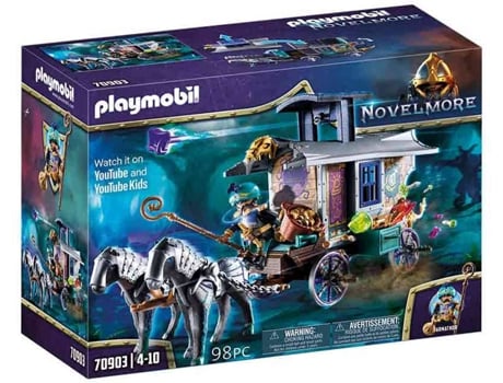 PLAYMOBIL PLAYMOBIL Novelmore Violet Vale Carruaje (Edad Mínima: 4)