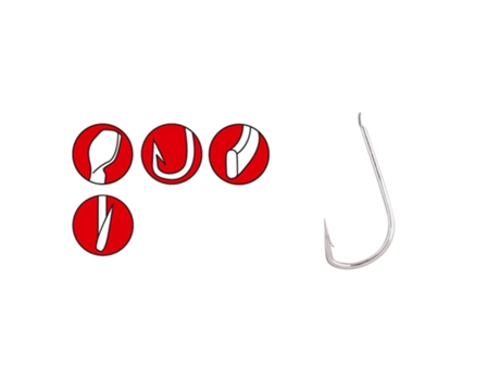 Paquete de 10 ganchos GAMAKATSU A1 TroutMaster LS-608