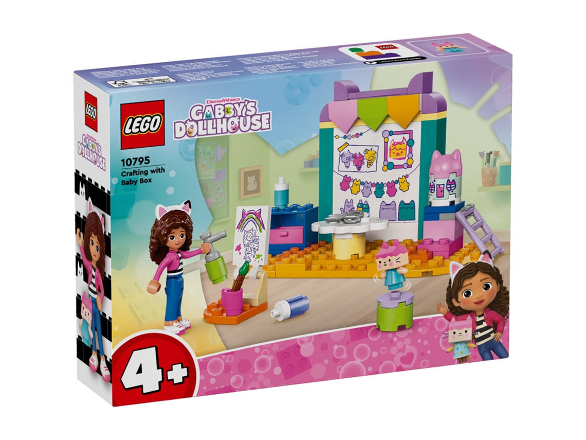 LEGO Casa de Bonecas da Gabby: Artes com o Bebé Cartão (60 peças)
