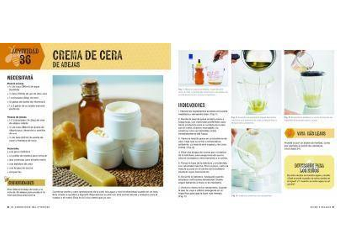 Libro Abejas. 52 Actividades Para Descubrir El Fascinante Mundo De Las Abejas de Lehman, Kim (Español)