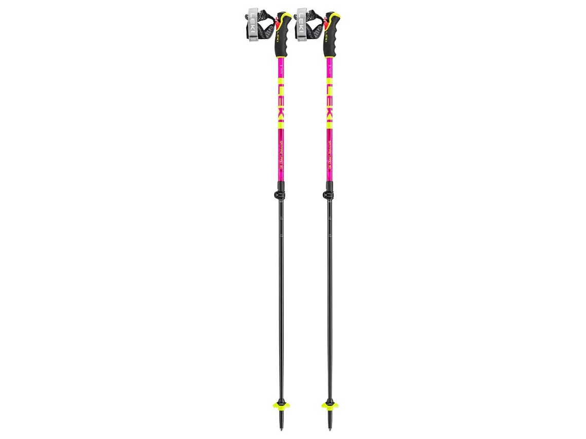 Bastón LEKI ALPINO Pólos Spitfire Vario 3d Rosa 110-140 cm