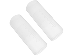Juego De 2 Soportes Ajustables Para Brochas De Maquillaje Con Tapas,