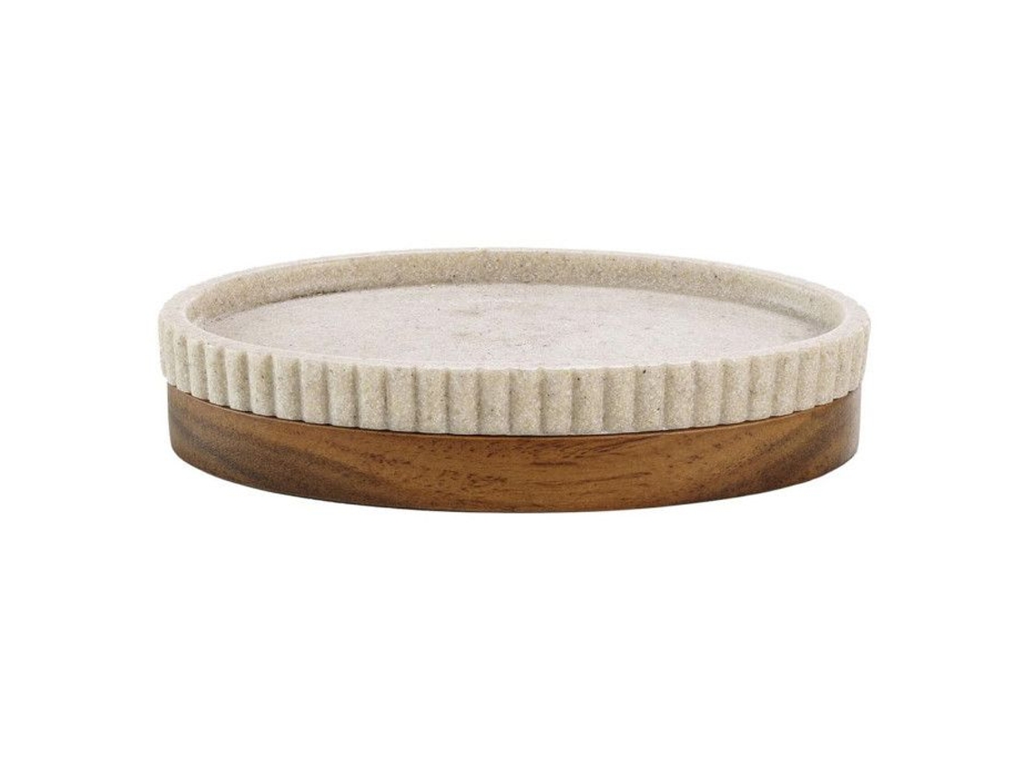 Jabonera Niagara Design 14 cm Interior Suave Natural