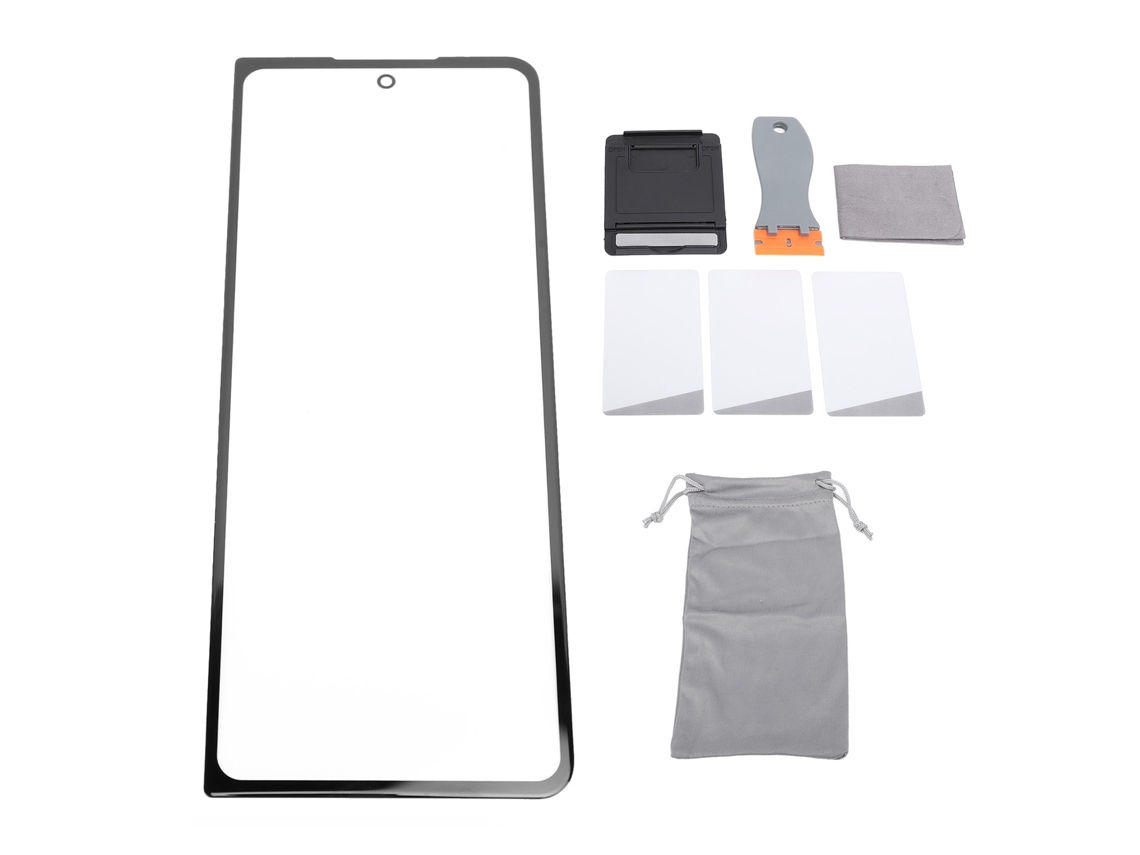 Panel De Vidrio Frontal Para Teléfono Móvil (reemplazo De Pantalla Exterior Con Herramientas De Reparación) Compatible Con Samsung Galaxy Z Fold 5 5g F946