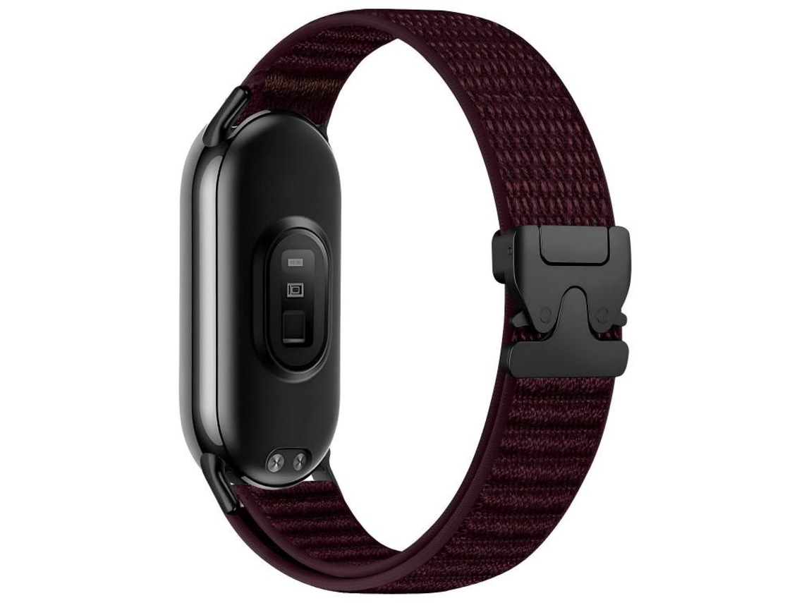 Pulsera para Xiaomi Smart Band 10/9/8 - Nailon trenzado - Diseño de montaña - Hebilla de paracaídas