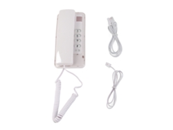 Teléfono Fijo Cableado Multifuncional Con Marcado Automático Para Oficina En El Hogar Blanco