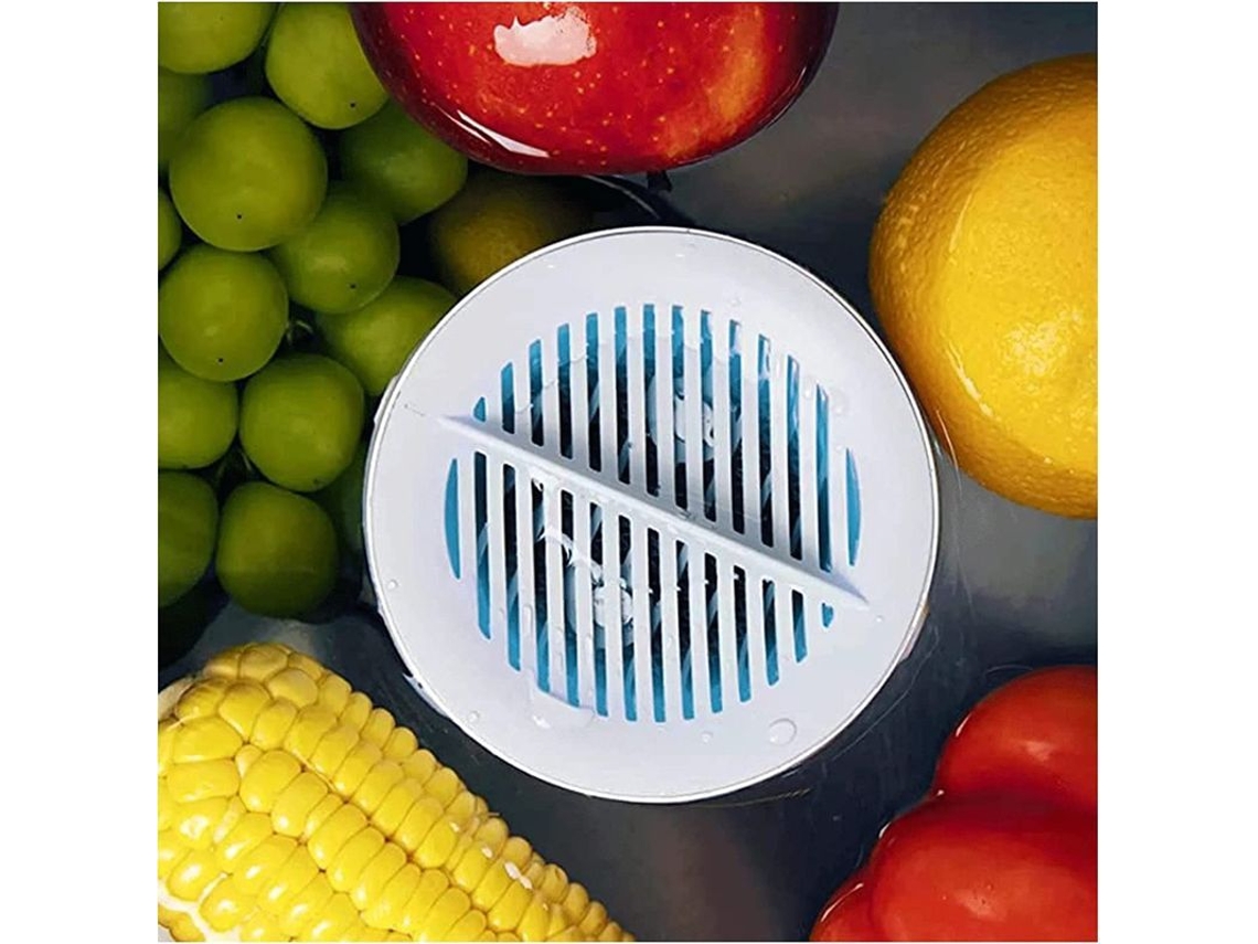 Limpiadora Automática De Frutas Y Verduras Purificador Recargable Usb Con Purificación Iónica Electrolítica Ipx7