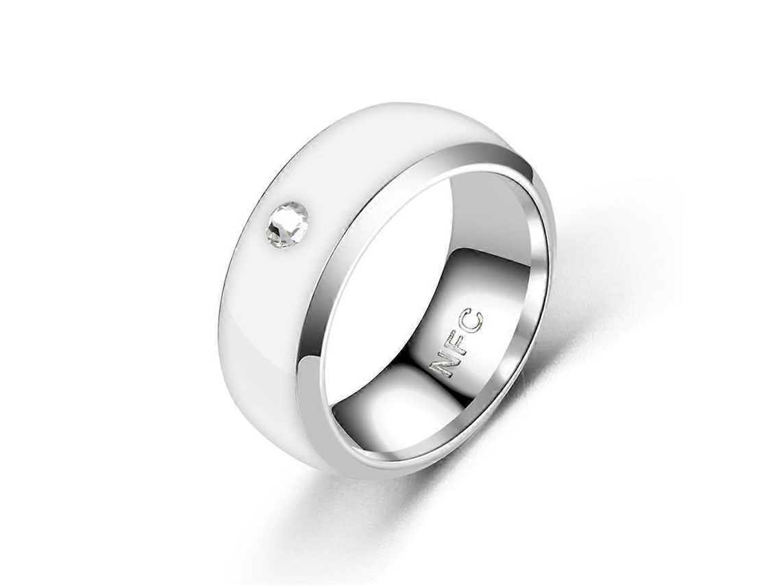 Anillo inteligente NFC multifuncional e impermeable para usar en el dedo. Nostalgia88