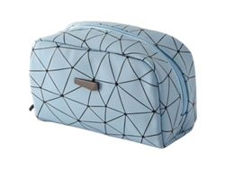 2026-mochila De Maquillaje Impermeable Para Mujeres/niñas Y Brochas De Maquillaje (azul)