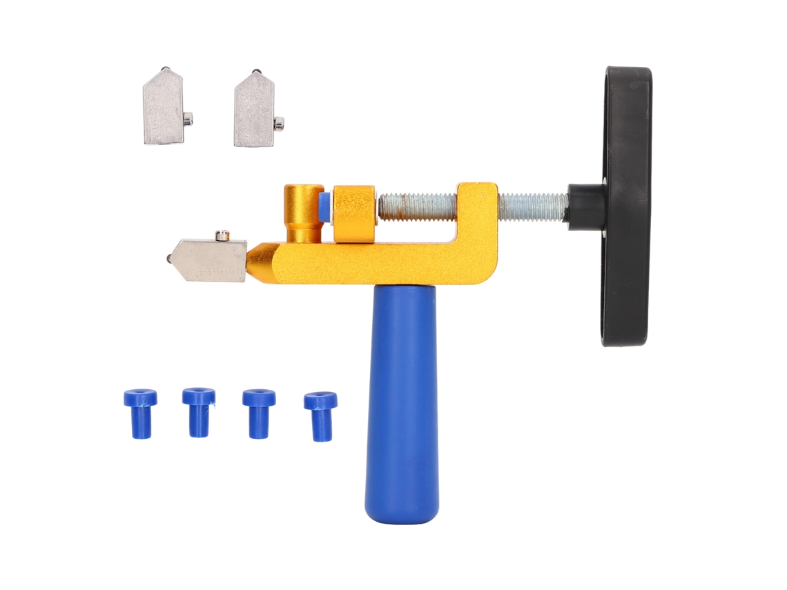 Kit Manual Para Cortar Vidrio Y Ladrillos Con Alicates Rompedores Y Cuchillas De Aleación De Acero De Tungsteno.