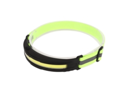 Linterna Frontal Recargable Linterna Led Linterna Frontal Cob Profesional De Alto Brillo con 4 Modos De Iluminación Ipx4 Impermeable Verde YEMAESRE