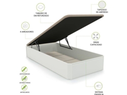 Canapé Luxury Ancho de Primera Calidad DUEHOME Melamina Blanco (150 cm)