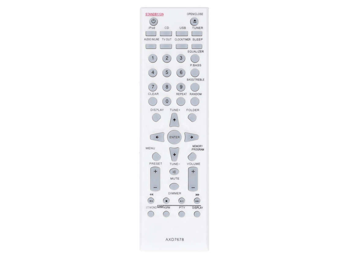 Mando A Distancia De Repuesto Axd7678 Para Reproductor De Audio Pioneer.