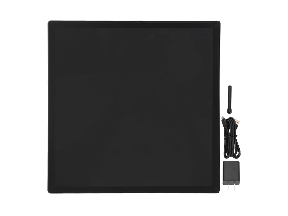 Reloj Digital Led 16x16 Pantalla De Píxeles Programable Arte Multifuncional Plug Us Ac100-240v