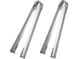 Picahielos Linjou, 2 unidades de acero inoxidable de 16 cm con dientes afilados para un fácil manejo.