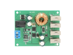Módulo Convertidor Reductor Dc-dc De 8-36 V A 5 V 5 A Con 4 Salidas Usb