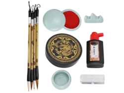 Set De Pinceles Para Caligrafía China Reutilizable Para Estudiantes Principiantes Con Tela De Escritura En Agua Práctica