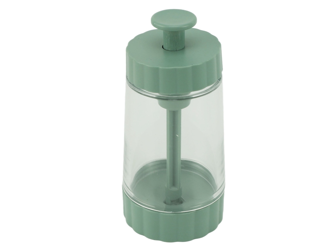 Dispensador Cuantitativo De Sal De 0,5 G, Control Preciso, Dispensador De Especias De Cocina, Plástico Verde.