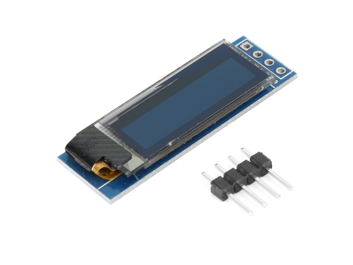 Módulo De Pantalla Oled Iic De 0,91 Pulgadas, 128x32, Blanco/azul, 3,3~5 V Con Interfaz Iic