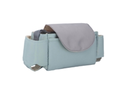 Bolsillo deslizante para portabebés, organizador de nailon, bolsa de almacenamiento para viajar con el bebé
