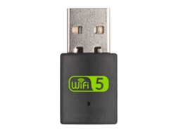 Adaptador Wifi Usb 600m Bt 5.0 Sin Controlador Adaptador De Red Inalámbrico De Doble Banda 2.4g 5g Para Pc