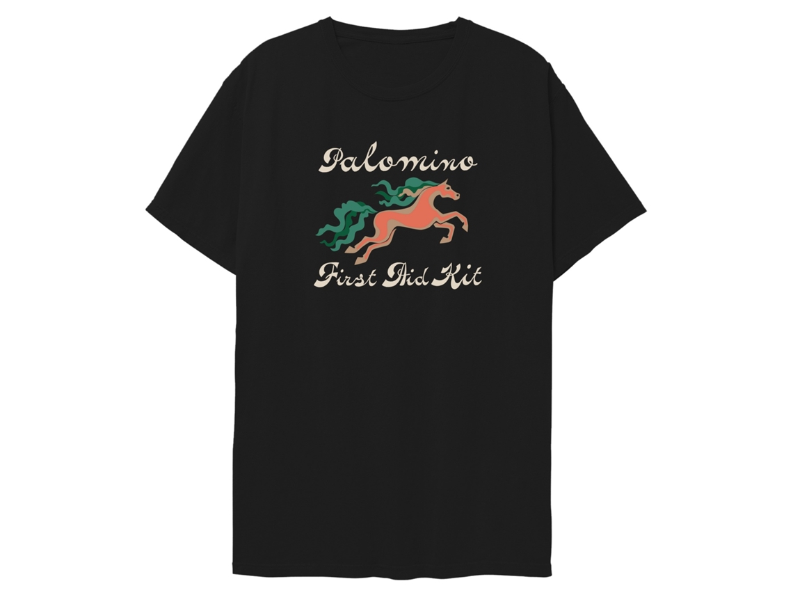Botiquín de primeros auxilios con ilustración de caballo, negro, ROCKINSTONE, talla: M