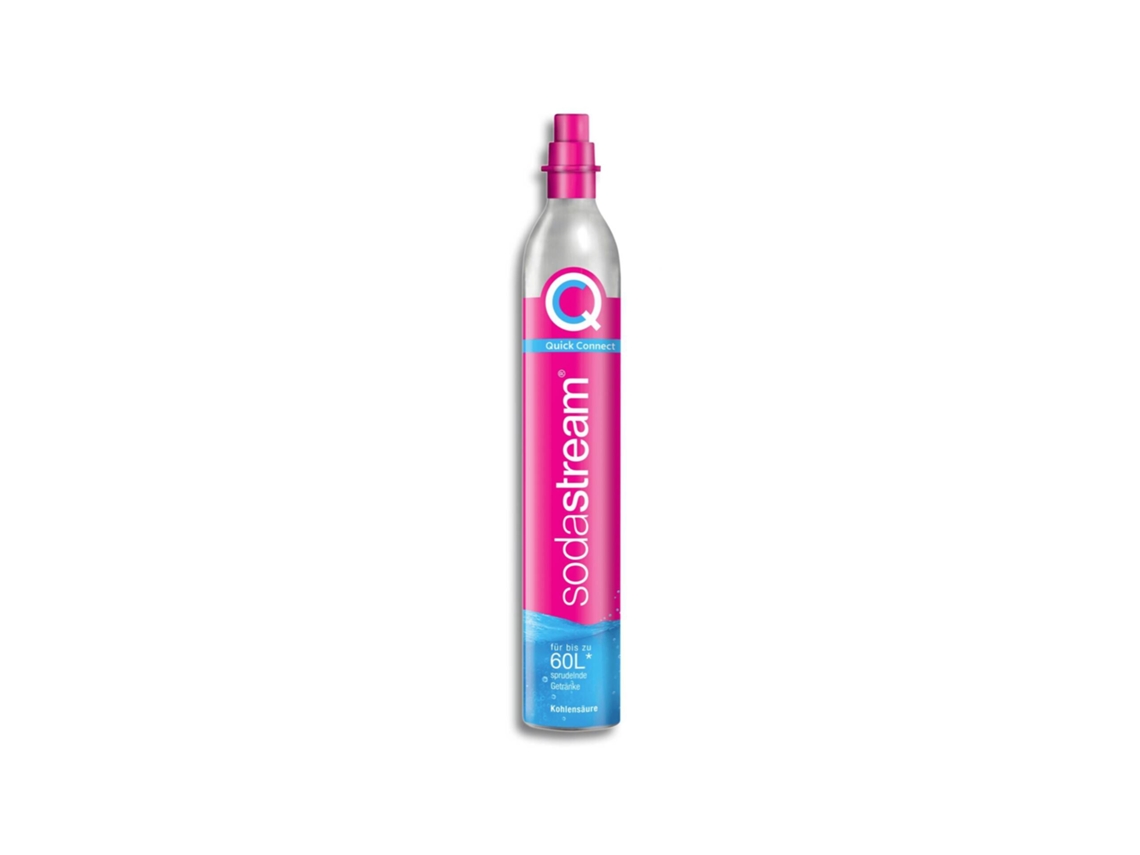 Cilindro de Recarga de Gás SODASTREAM para Máquina de Carbonatación Cylindre Quick Connect Co2 de Conexão Rápida (60L)