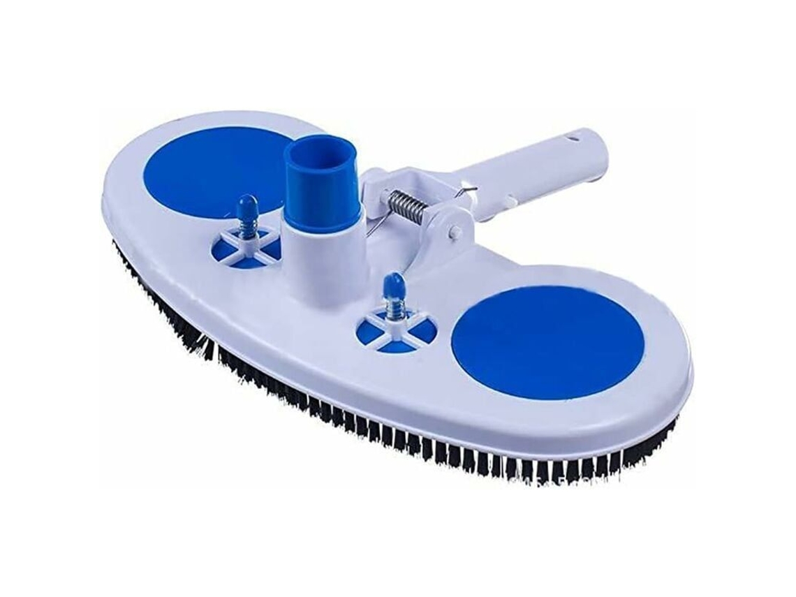Aspiradora Portátil Para Piscinas Con Cabezal De Cepillo Giratorio Y Contenedor De Residuos.