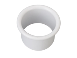 Porta Secador De Pelo Insertable De Acero Inoxidable Para Baño Hogar O Salón De Belleza, Blanco