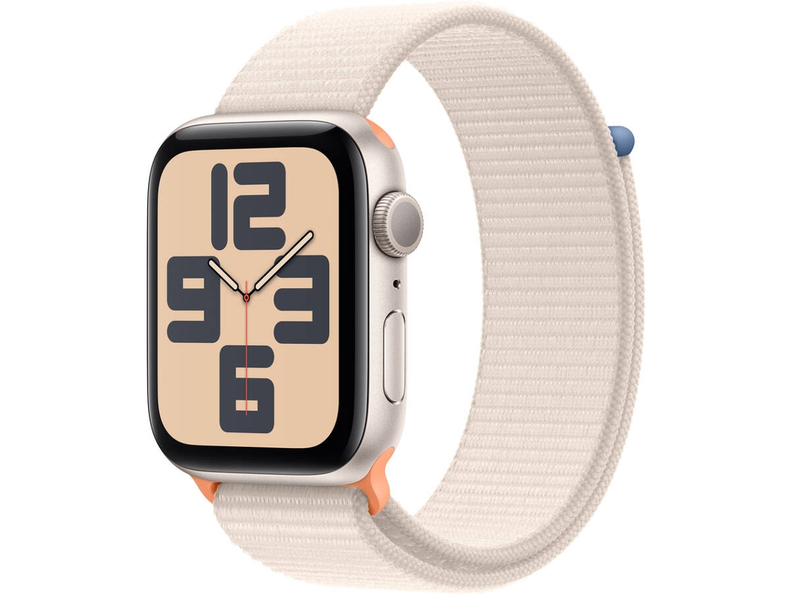 APPLE Watch SE GPS 44 mm Blanco Estrella con Loop Deportiva Blanco Estrella