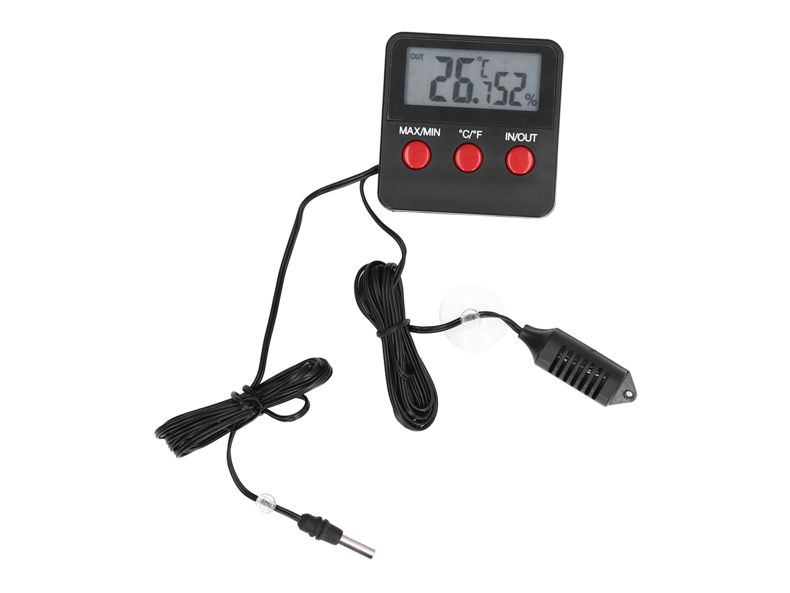 Termohigrómetro Mini Dth-74 Con Pantalla Digital, Sensor De Temperatura Y Humedad Interior ±1℃ -50~70℃