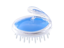 Cepillo masajeador para cabello y cuero cabelludo Champú Azul