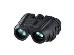 Binoculares 12x25 para adultos, compactos para observación de aves, senderismo, viajes, caza y deportes, Bestvite (negros)