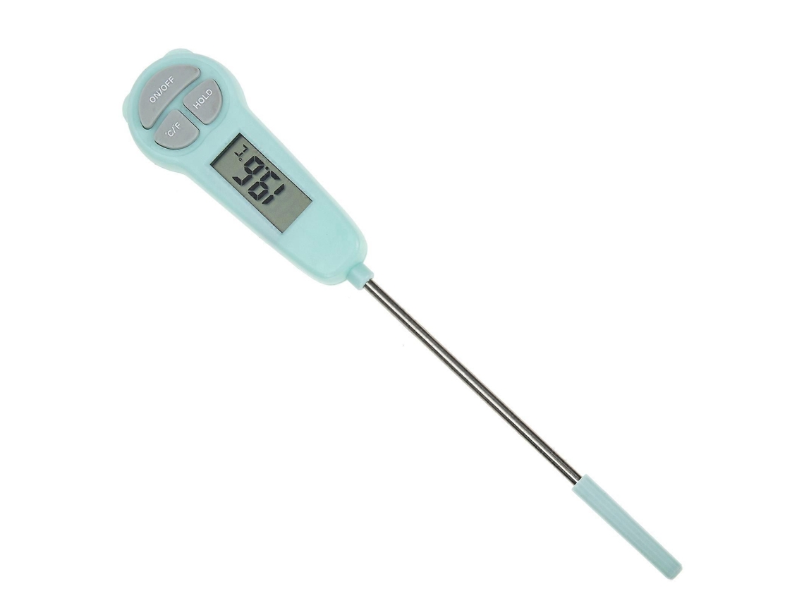 Termómetro digital de cocina con sonda para freír carne, portátil, pantalla LCD, control parental, 1 unidad GOKOCO