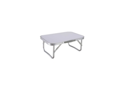 Mesa plegable blanca de verano Marbueno para camping y playa