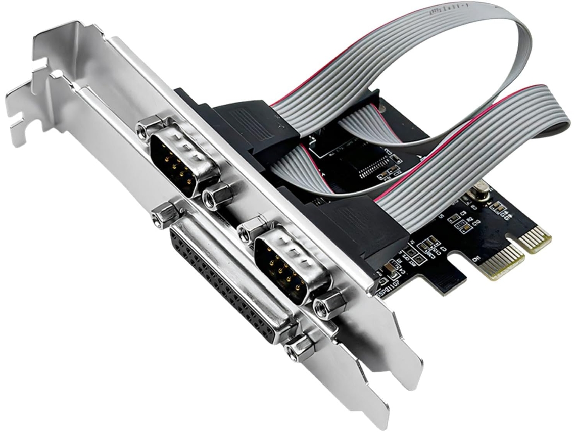 Adaptador De Tarjeta De Expansión Convertidora Pcie Rs232, 2 Puertos, Aplicación De Extensión De 1 Puerto