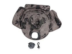 Sombrero Para El Sol Con Ventilador Solar, 3 Velocidades, Ala Ancha, Sombrero De Pesca Protector Con Upf50, Carga Usb.