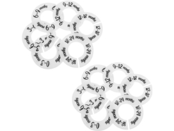 Separadores de ropa para habitaciones de niños y niñas, organizadores circulares, perchas, tallas por mes, GOKOCO