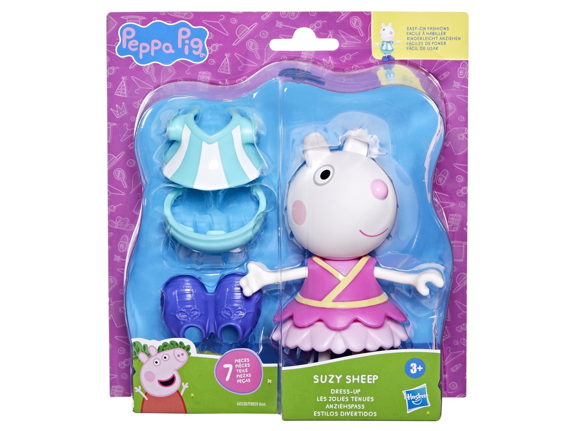 PEPPA PIG - Suzy Sheep Estilos divertidos - Juguete creativo - PEPPA PIG - 3 Años