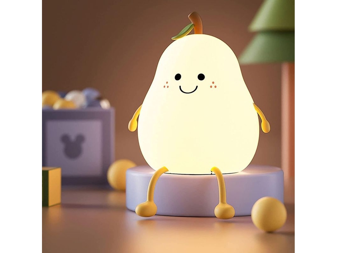 Luz Nocturna Led Para Niños, Lámpara De Mesa Para Bebés, Regalo Con Temporizador Y 3 Niveles De Brillo.