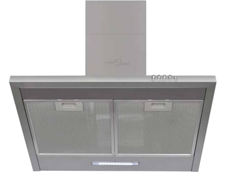 vidaXL Campana extractora acero inoxidable 600 mm